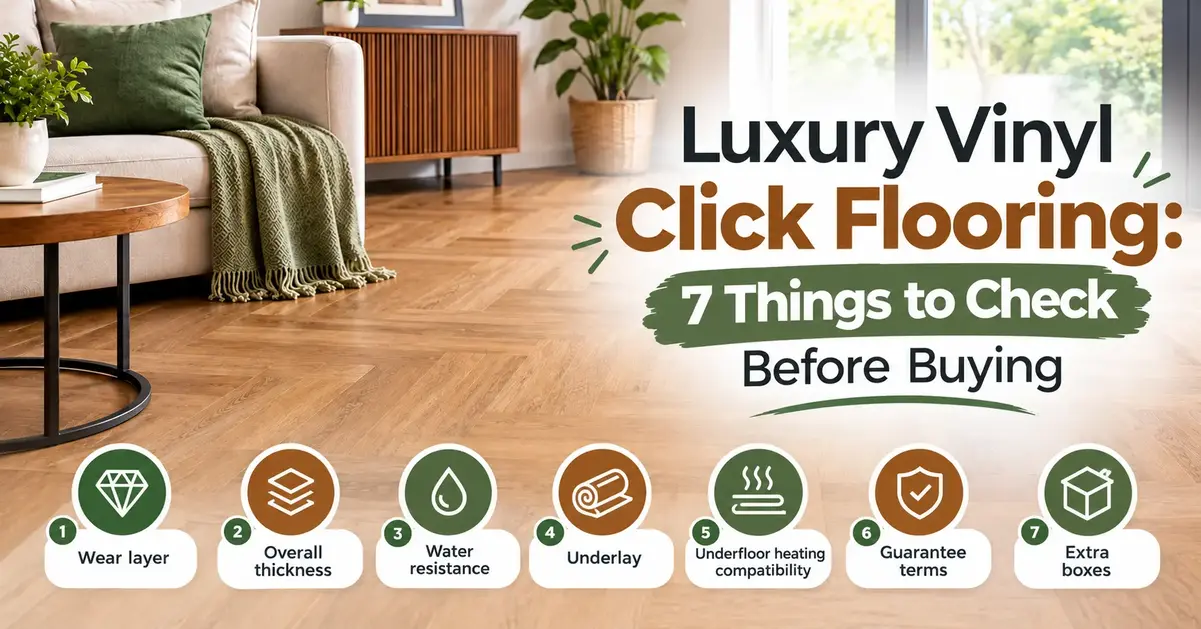 Luxury Vinyl Click Flooring